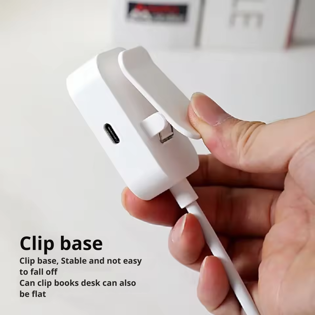 Folding Mini Clip Book Lamp